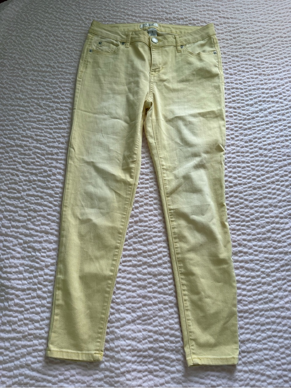 Women’s Slim Fit Yellow Jeans